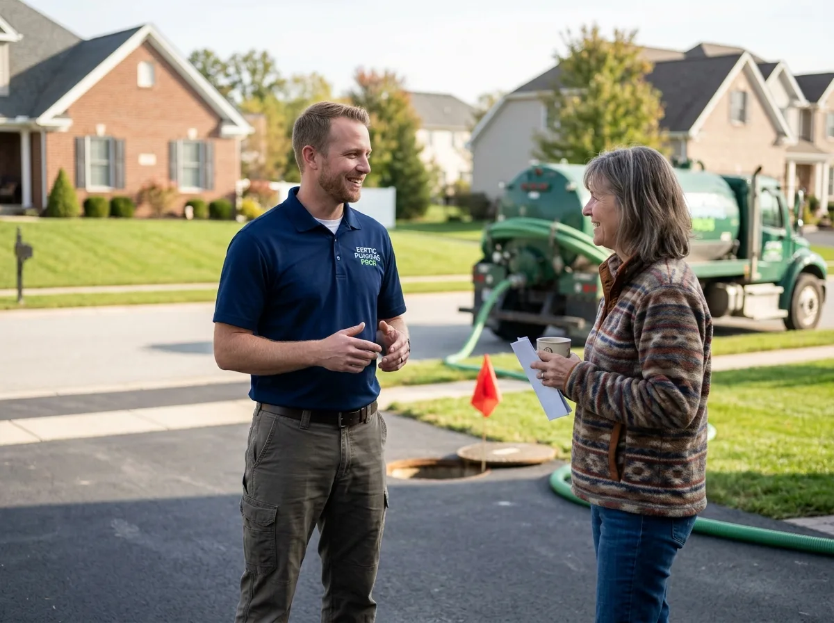 Emergency Septic Service in Herrick Center, PA