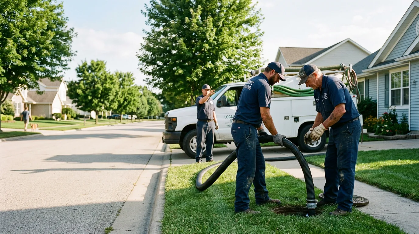 Emergency Septic Service in Herrick Center, PA